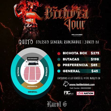 karol g ticketmaster precios